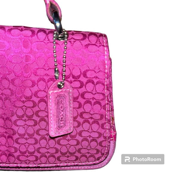 vintage pink coach bag - Picture 3 of 5